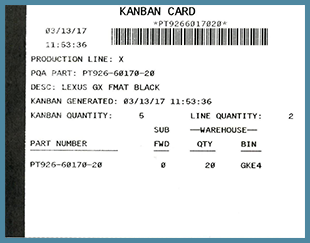 Kanban Card